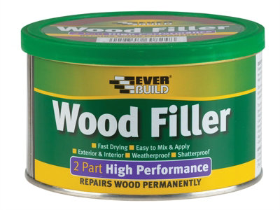 B&Q -  2Plite14 2-Part High-Performance Wood Filler Light Stainable 1.4Kg Evbhpwfl14K