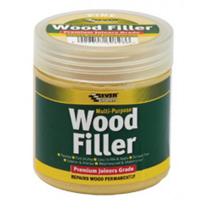 B&Q -  Multi Purpose Wood Filler Mahogany 250Ml