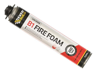 Everbuild B1 Fire Rated Expanding Foam Gun Grade 750ml - Image 9