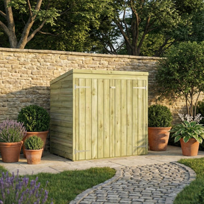 Mercia Wooden Garden StorageBrown from B&Q