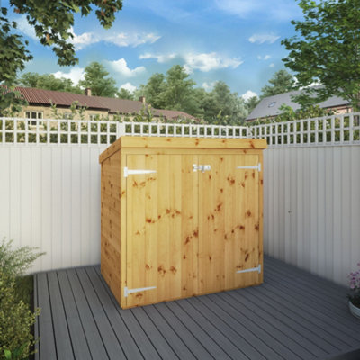 Mercia Mower Wooden 3X5Ft Garden Storage from B&Q