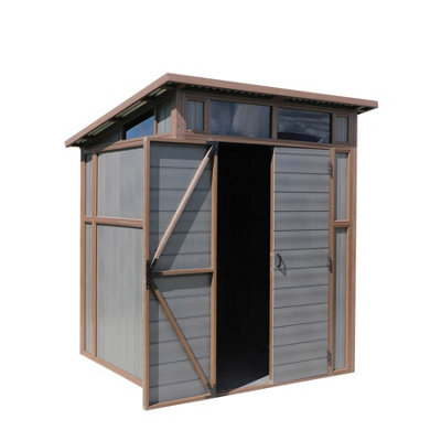 Waltons 7 X 7 Premium Composite Pent Garden Storage Shed