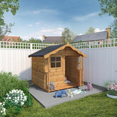 Waltons 5 X 5 Wooden Playhouse Wendy House from B&Q