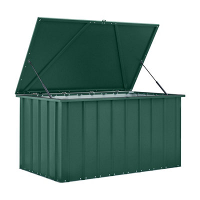 Waltons Globel 5 X 3 Metal Garden Storage Cushion BoxGreen from B&Q