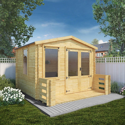 Mercia 11X12 Ft With Double Door Apex Cabin