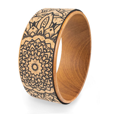 George Natural Myga Cork Yoga Wheel - Image 6