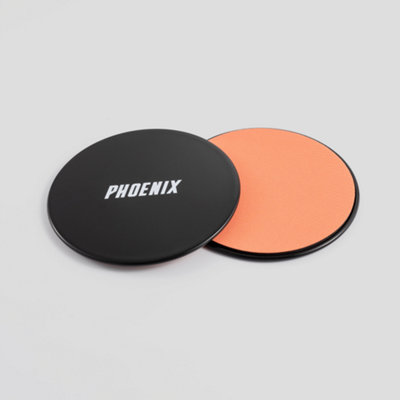 Phoenix Fitness Unisex Black Gliding Discs In - Image 3