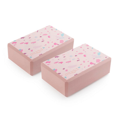 Myga Terrazzo Design Yoga Foam Block For Stability And Support from B&Q