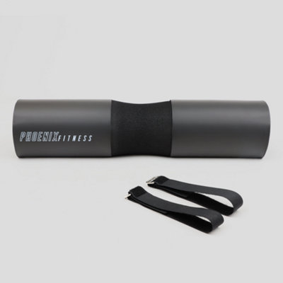 Phoenix Fitness Black Foam Barbell Pad For Comfortable Weightlifting from B&Q