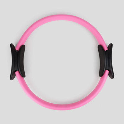 Phoenix Fitness Pilates Ring Pink Double Handled from B&Q