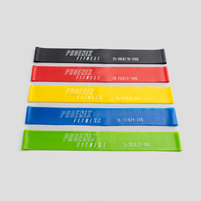 Phoenix Fitness Loop Bands Standard Resistance from B&Q