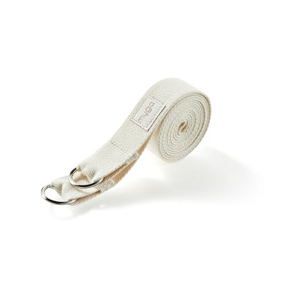 Myga Yoga Belt Sling - Cream - Metal D Rings - Image 3