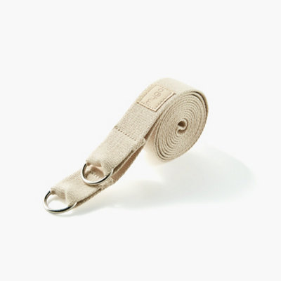 Myga Unisex Beige 2 In 1 Yoga Strap - Image 6