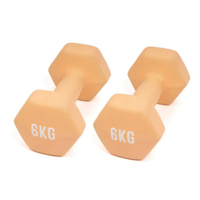 Myga Neoprene Dumbbell Pair 6Kg