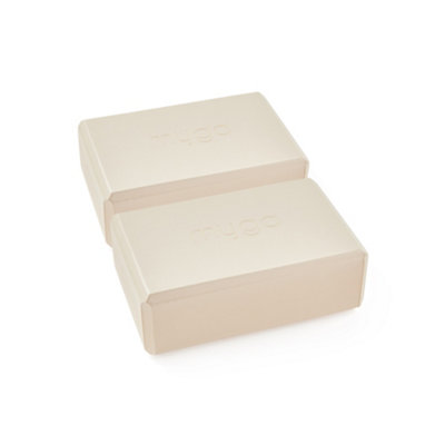 Myga Pair Of Yoga Blocks - Sand