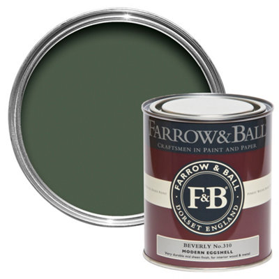 Farrow & Ball Modern Beverly No.310 Eggshell Paint750Ml from B&Q