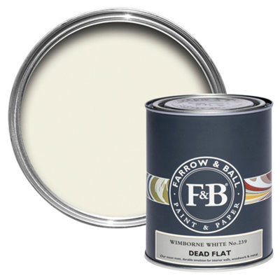 B&Q -  Wimborne White No.239 Dead-Flat Matt Multi-Surface Emulsion Paint750Ml