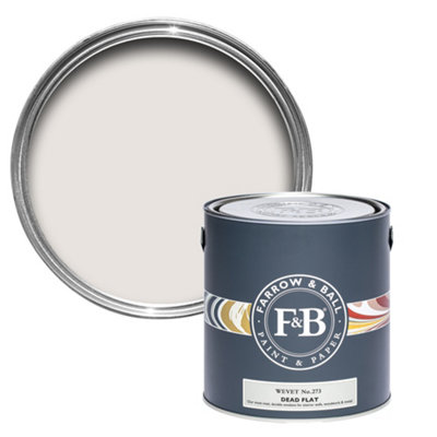 Farrow & Ball Wevet No.273 Dead-Flat Matt Multi-Surface Emulsion Paint2.5L from B&Q