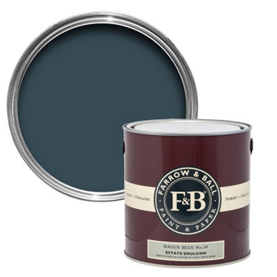 B&Q -  Estate Hague Blue Matt Wall & Ceiling Emulsion Paint2.5L
