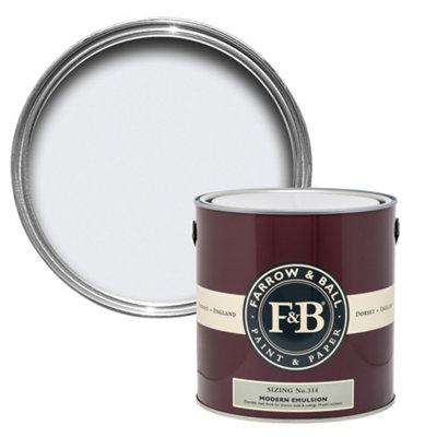 B&Q -  Modern Sizing No.314 Matt Wall & Ceiling Emulsion Paint2.5L