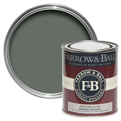 B&Q -  Modern Douter No.318 Eggshell Metal & Wood Paint750Ml