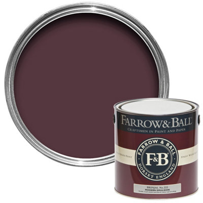 B&Q -  Modern Brinjal No.222 Matt Emulsion Paint2.5L