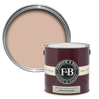 B&Q -  Modern Setting Plaster Matt Wall & Ceiling Emulsion Paint2.5L