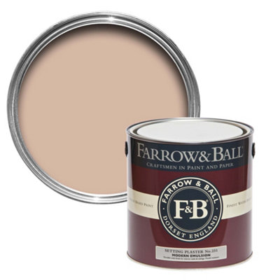 B&Q -  Modern Setting Plaster No.231 No. 231 Matt Wall & Ceiling Emulsion Paint2.5L