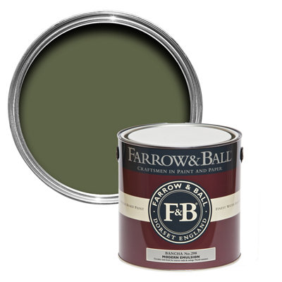 Farrow & Ball Modern Bancha No.298 Matt Emulsion Paint, 2.5L Large