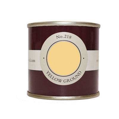 Farrow & Ball Estate Yellow Ground No.218 Wall & Ceiling Emulsion Paint100Ml Tester Pot from B&Q