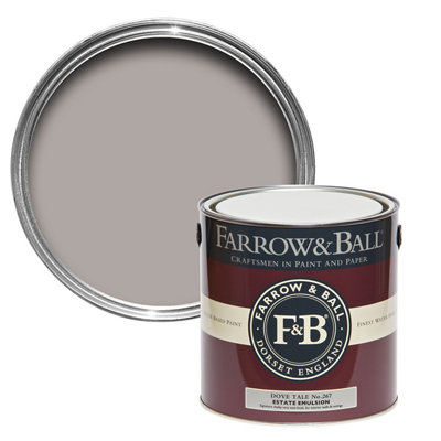 Farrow & Ball Estate Dove Tale No.267 Matt Wall & Ceiling Emulsion Paint2.5L