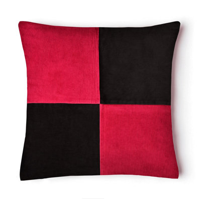 Intimates Cord Ribbed Texture CushionZip ClosureMachine WashableSoft FabricMulticolour from B&Q
