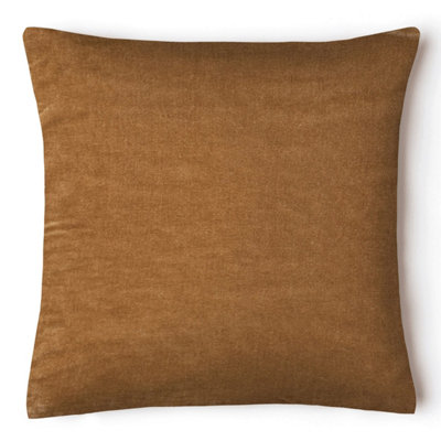Intimates Premium Velvet Square CushionContemporary Style With Zip ClosureMachine WashableLatte from B&Q