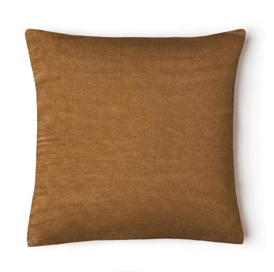 Intimates Premium Velvet Square CushionContemporary Style With Zip ClosureMachine WashableLatte from B&Q