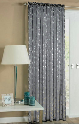 Velosso Geneva Slot Top Voile PanelBlack from B&Q