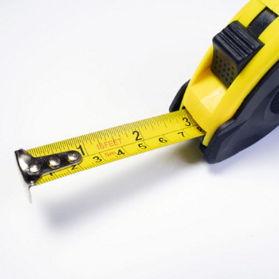 Rolson 50535 5M X 19Mm Tape Measure - Impact-Resistant Plastic Housing, Thumb Lock, Belt Clip, Carry Strap - Image 5