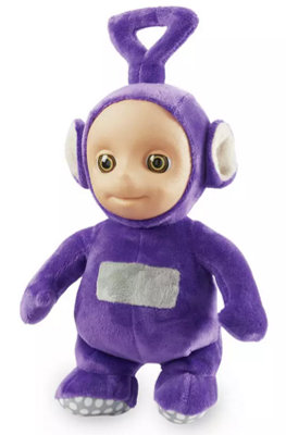Teletubbies 26Cm Talking Tinky Winky Soft Plush Toy Purple from B&Q