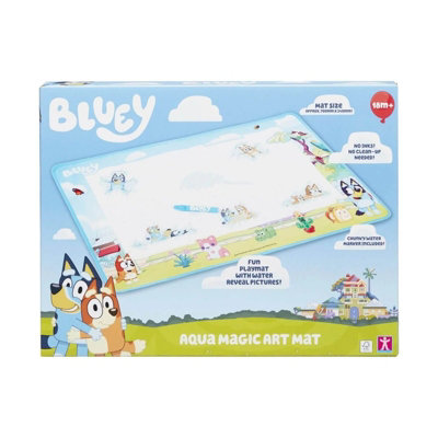 Bluey Aqua Magic Art Mat 700X500mm With Water Pen - Mess-Free, Reusable Drawing Surface (Code 7838) - Image 6