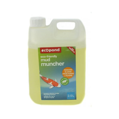Ecopond Sludge Buster Natural Pond Treatment  2.5 Litre from B&Q