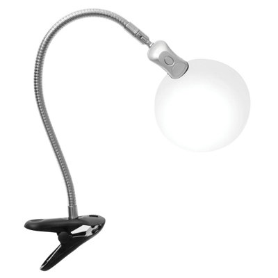 Groves Of Thames Clip-On Mag Light LrMagnifying Lamp: Clip-OnPurelite from B&Q
