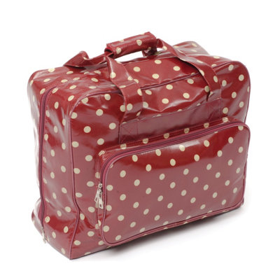 Hobby Gift Red Sewing Machine Travel And Storage Bag, Spot