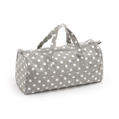 Hobby Gift Knitting BagCotton Yarn Storage Bag With Zip Pocket 45 X 19.5 X 16.5Cm from B&Q
