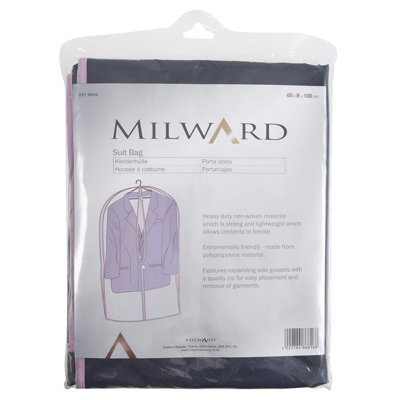 B&Q -  Suit BagSuit Bag: 60 X 9 X 100CmMilward