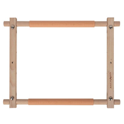 Milward Rotating Tapestry FrameBeech Wood 30.5X30.5Cm Clip-On Frame For Needlecraft & Embroidery from B&Q