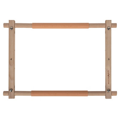 Milward Rotating Tapestry FrameBeech Wood 38X30.5Cm Clip-On Frame For Needlecraft & Embroidery from B&Q
