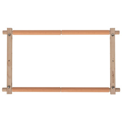 Milward Rotating Tapestry FrameBeech Wood 45.7X30.5Cm Clip-On Frame For Needlecraft & Embroidery from B&Q