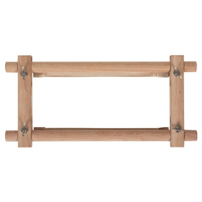 Milward Rotating Tapestry FrameBeech Wood 22X15Cm Stitch-On Frame For Needlecraft & Embroidery from B&Q