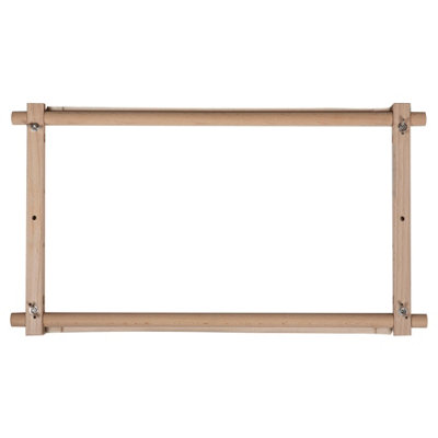 Milward Rotating Tapestry FrameBeech Wood 45.7X30.5Cm Stitch-On Frame For Needlecraft & Embroidery from B&Q