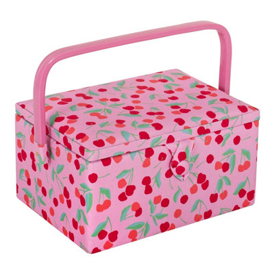 Hobby Gift Medium Sewing Storage BoxEucalyptus from B&Q