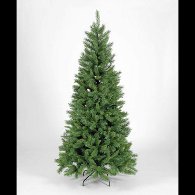 Snowtime New Duchess Spruce Green Artificial Christmas Tree 8Ft from B&Q